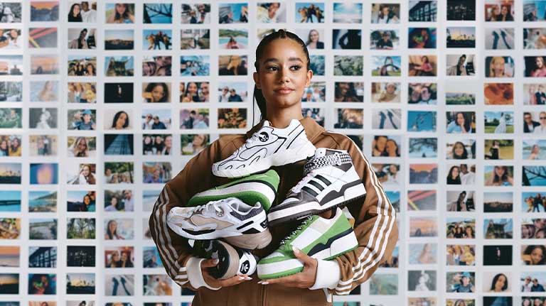Collection de chaussures Adidas par Lena Situations