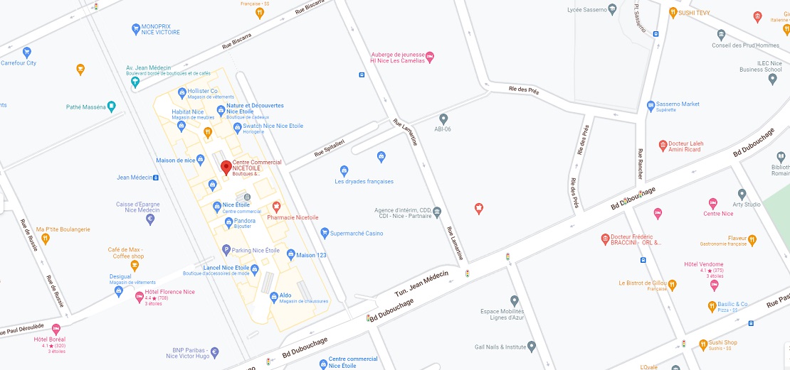 google map centre