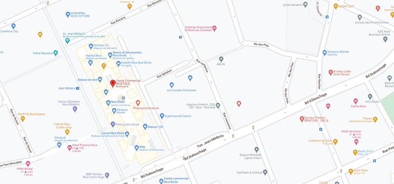 google map centre